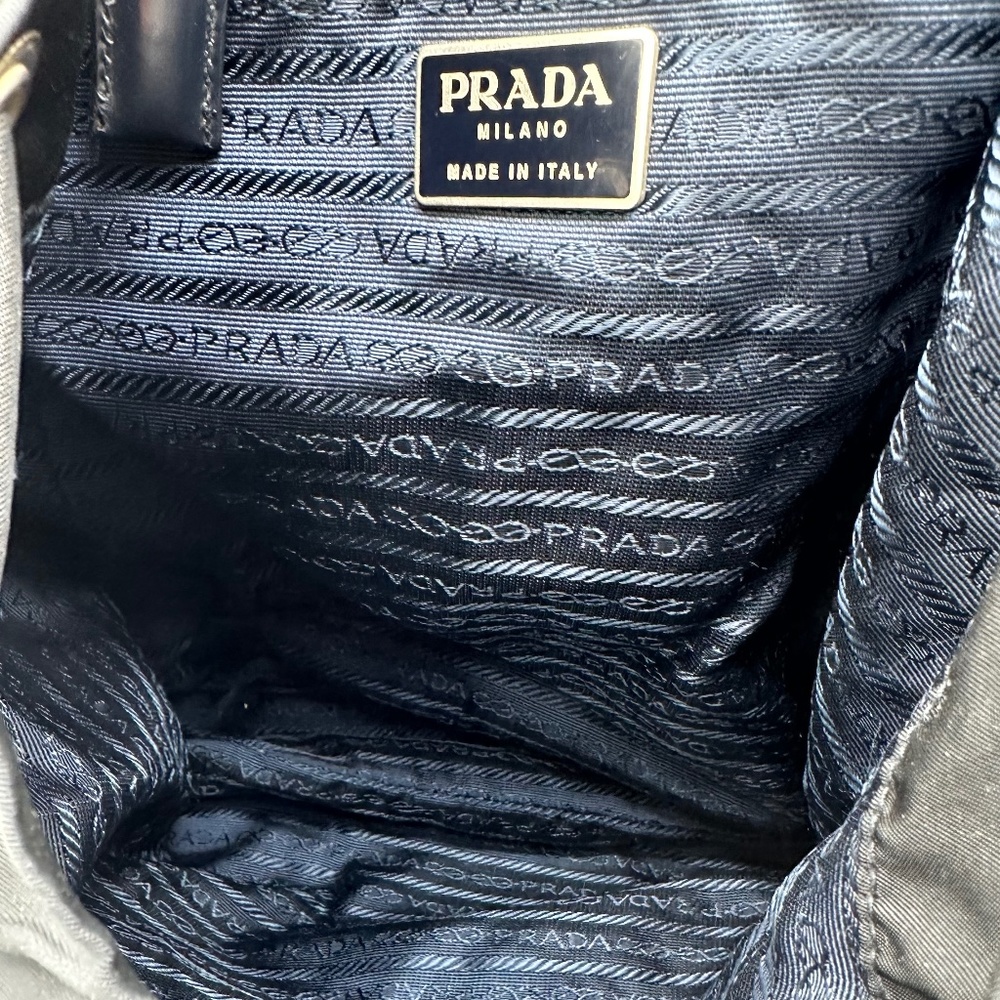 Prada Nylon Black Backpack Medium - image 2